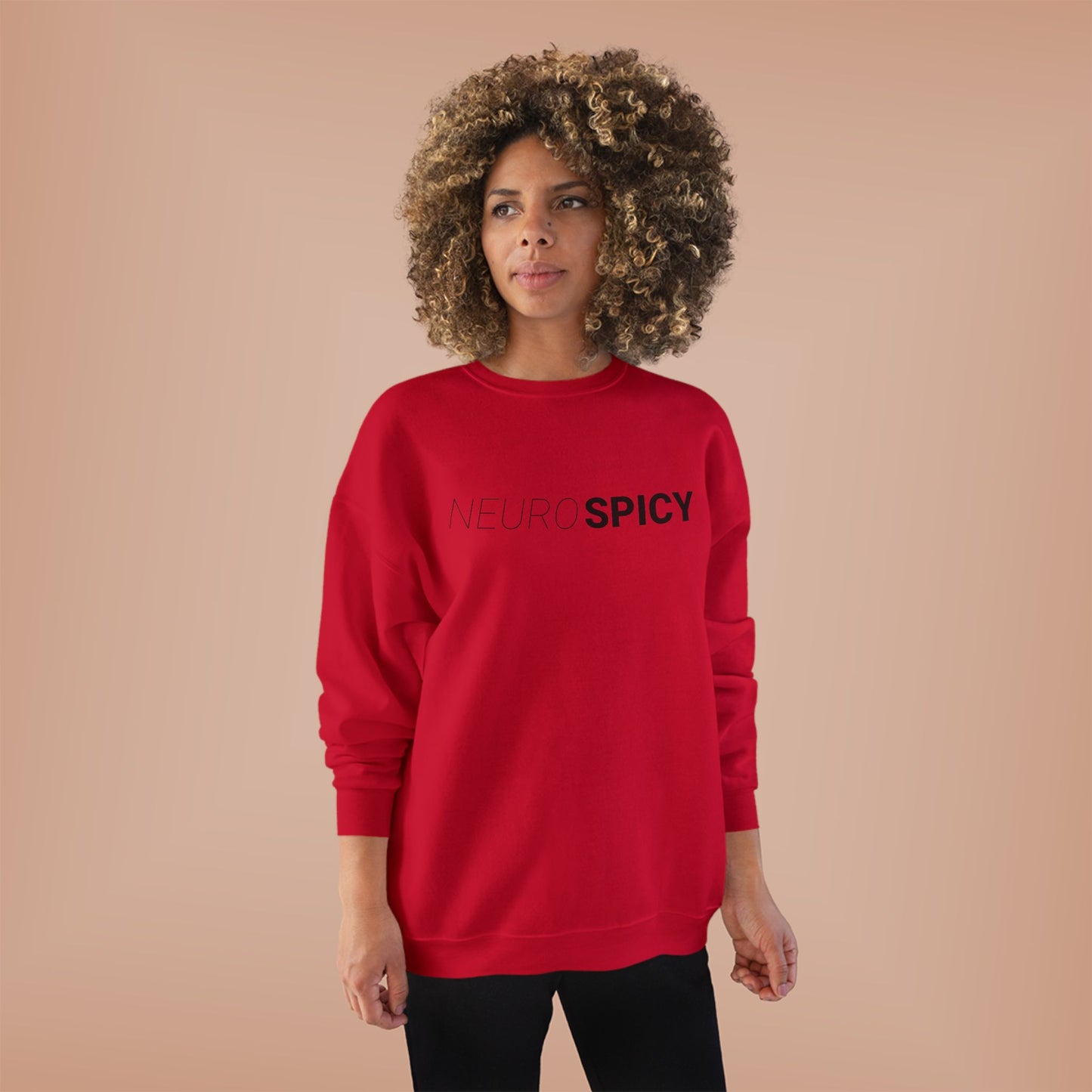 NeuroSpicy Unisex Eco-Friendly Crewneck Sweatshirt - Comfortable & Trendy