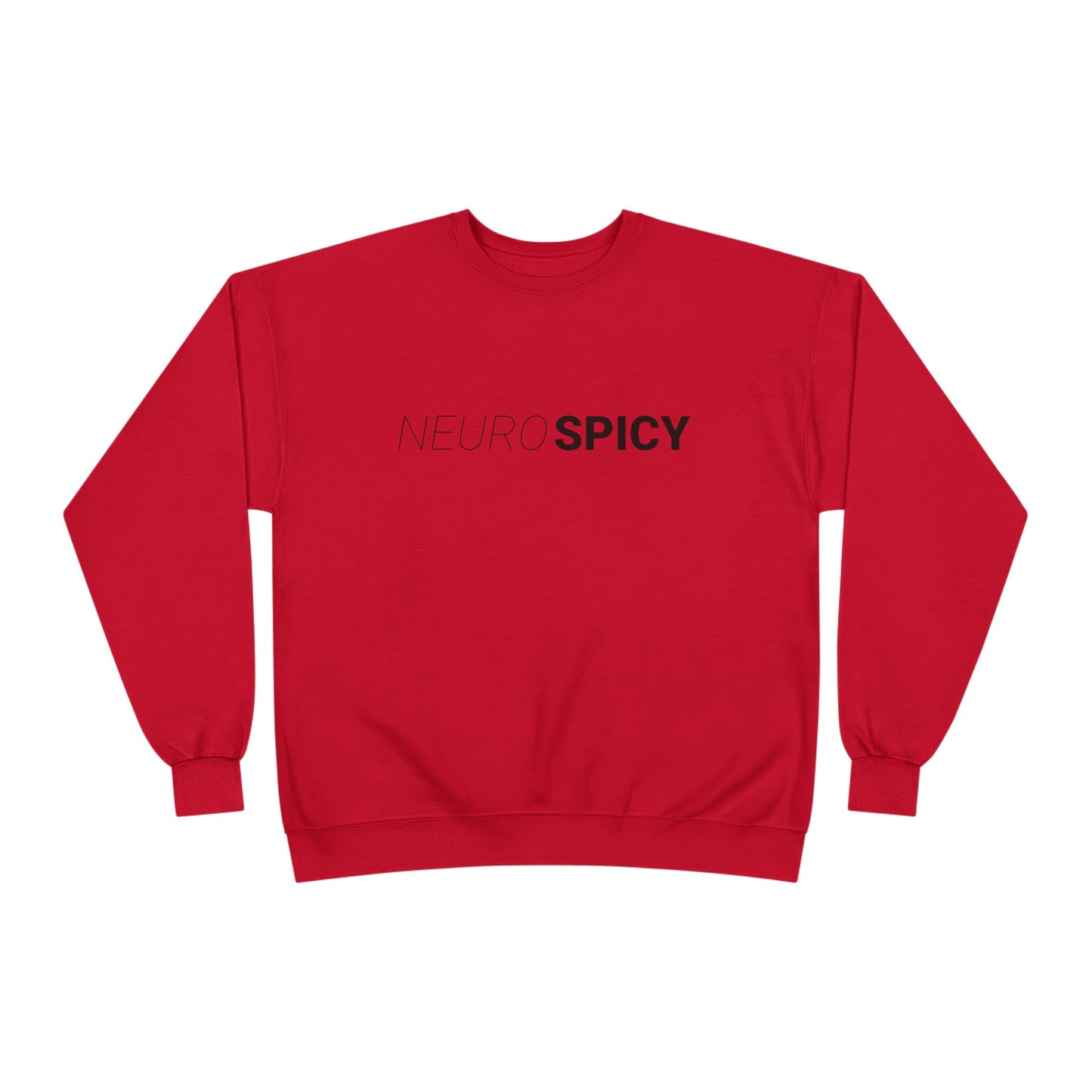 NeuroSpicy Unisex Eco-Friendly Crewneck Sweatshirt - Comfortable & Trendy