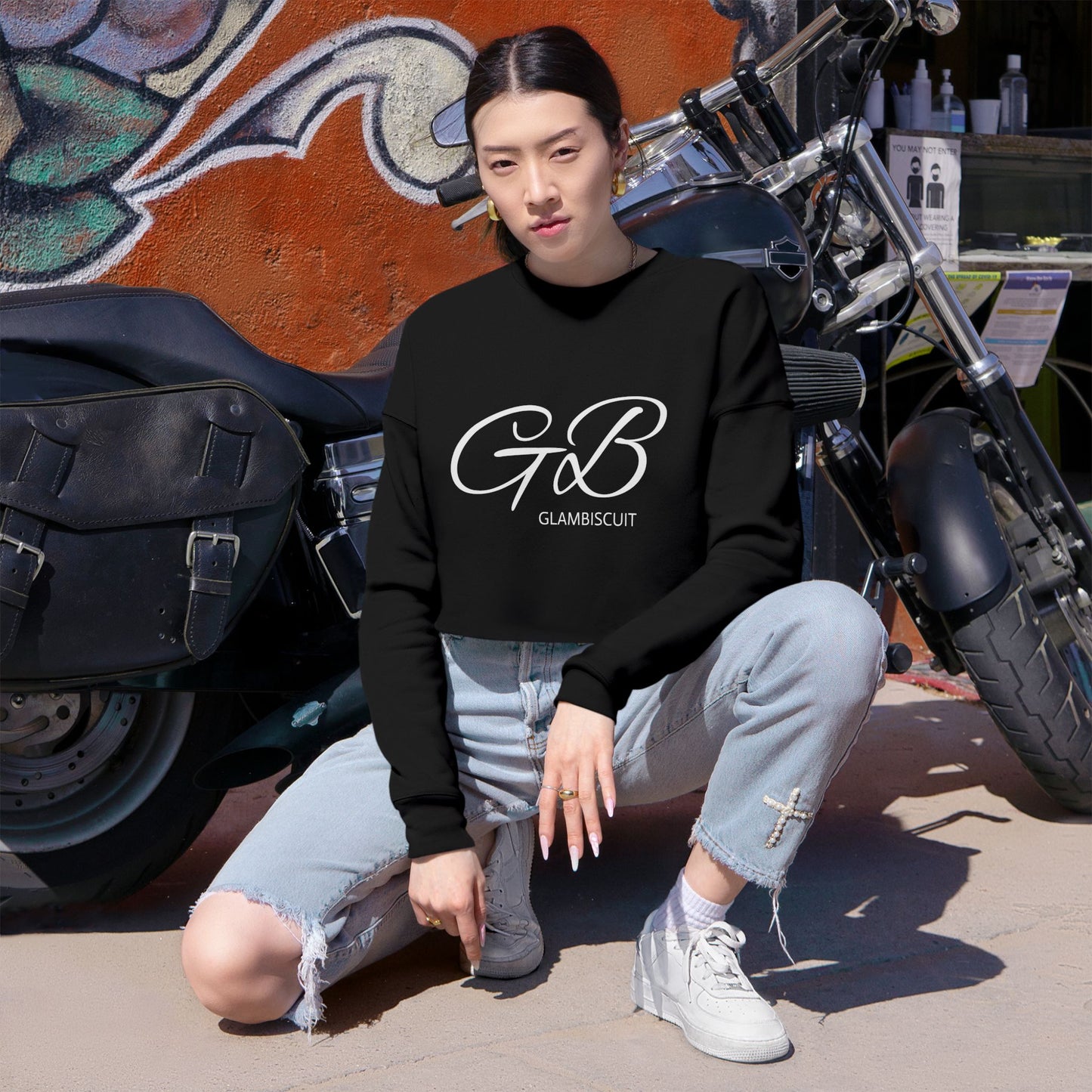 GlamBiscuit Cropped Sweatshirt
