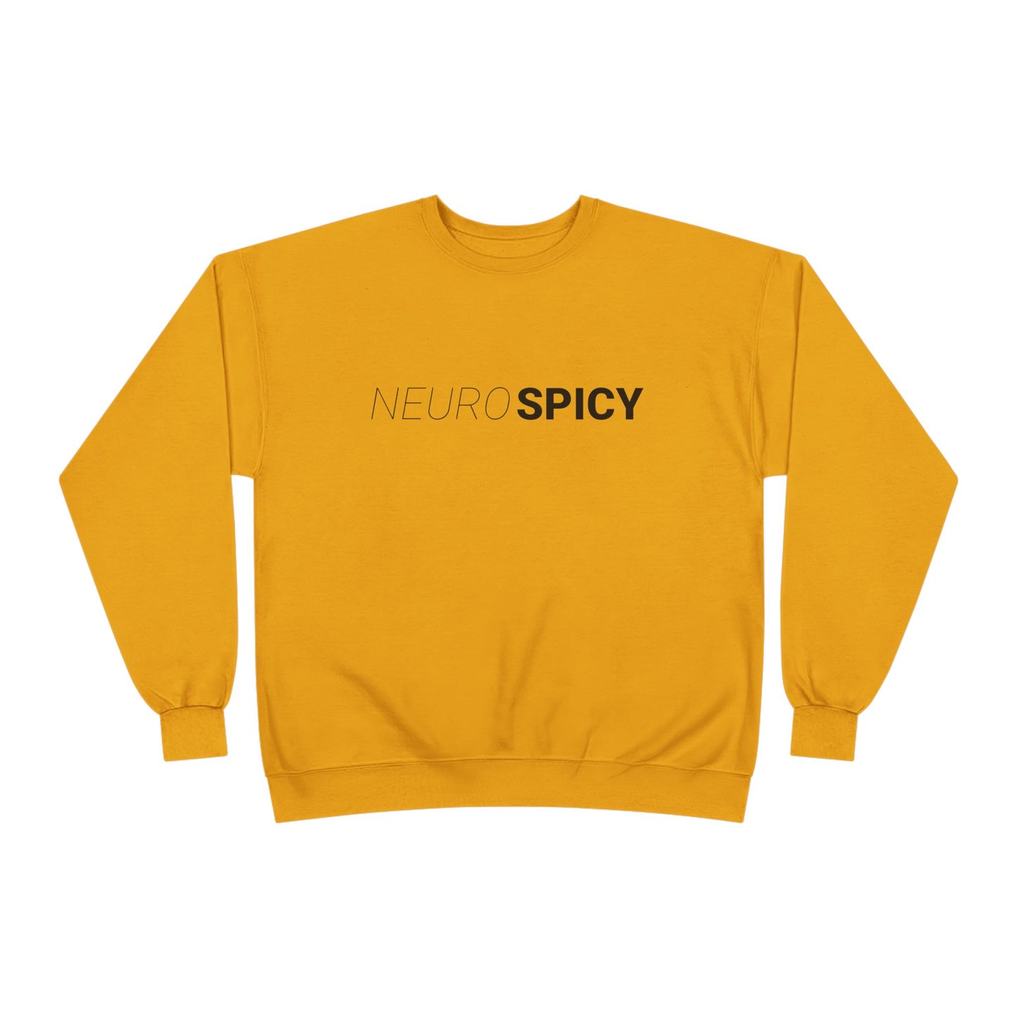 NeuroSpicy Unisex Eco-Friendly Crewneck Sweatshirt - Comfortable & Trendy
