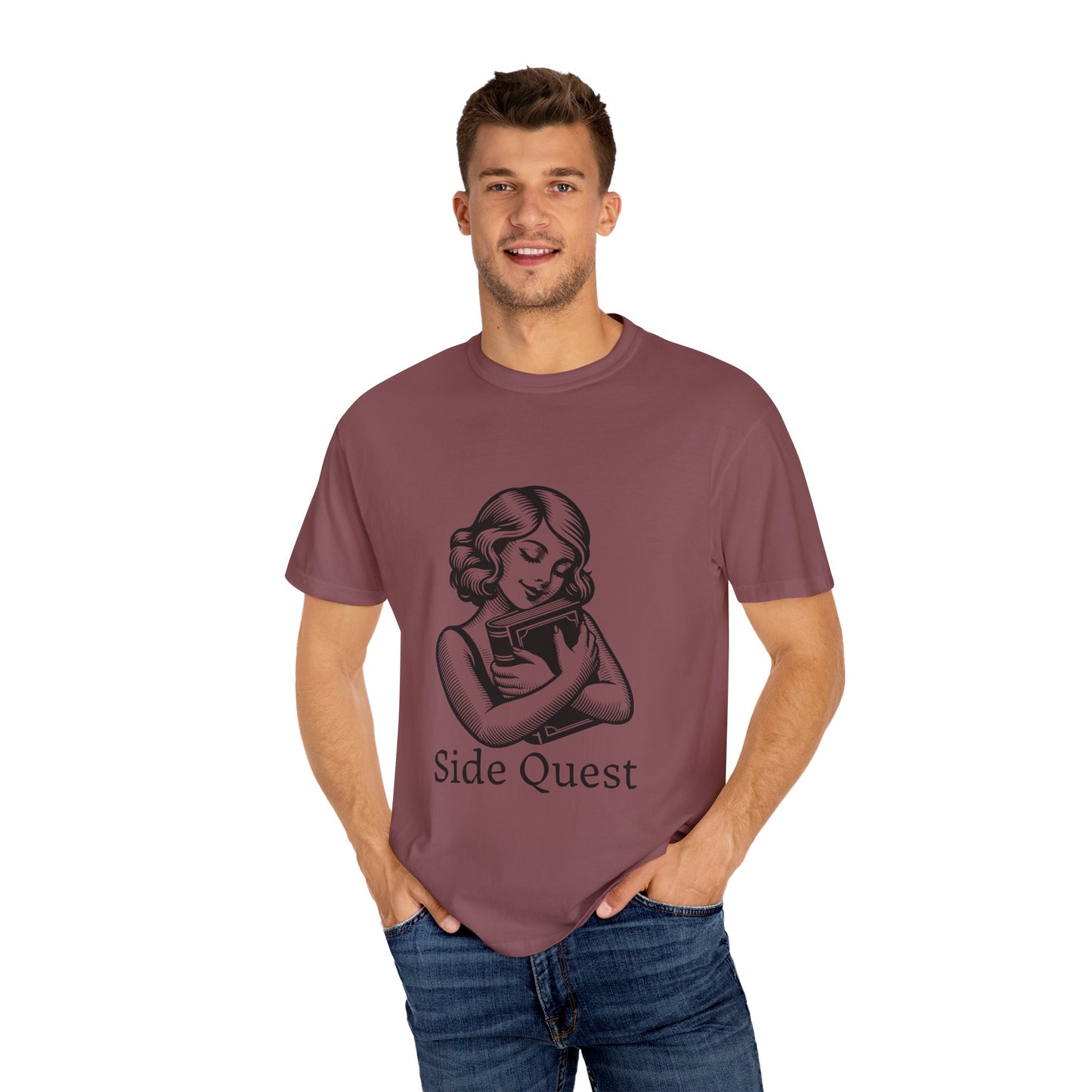 Side Quest Unisex T-Shirt - Perfect Gift for Book Lovers