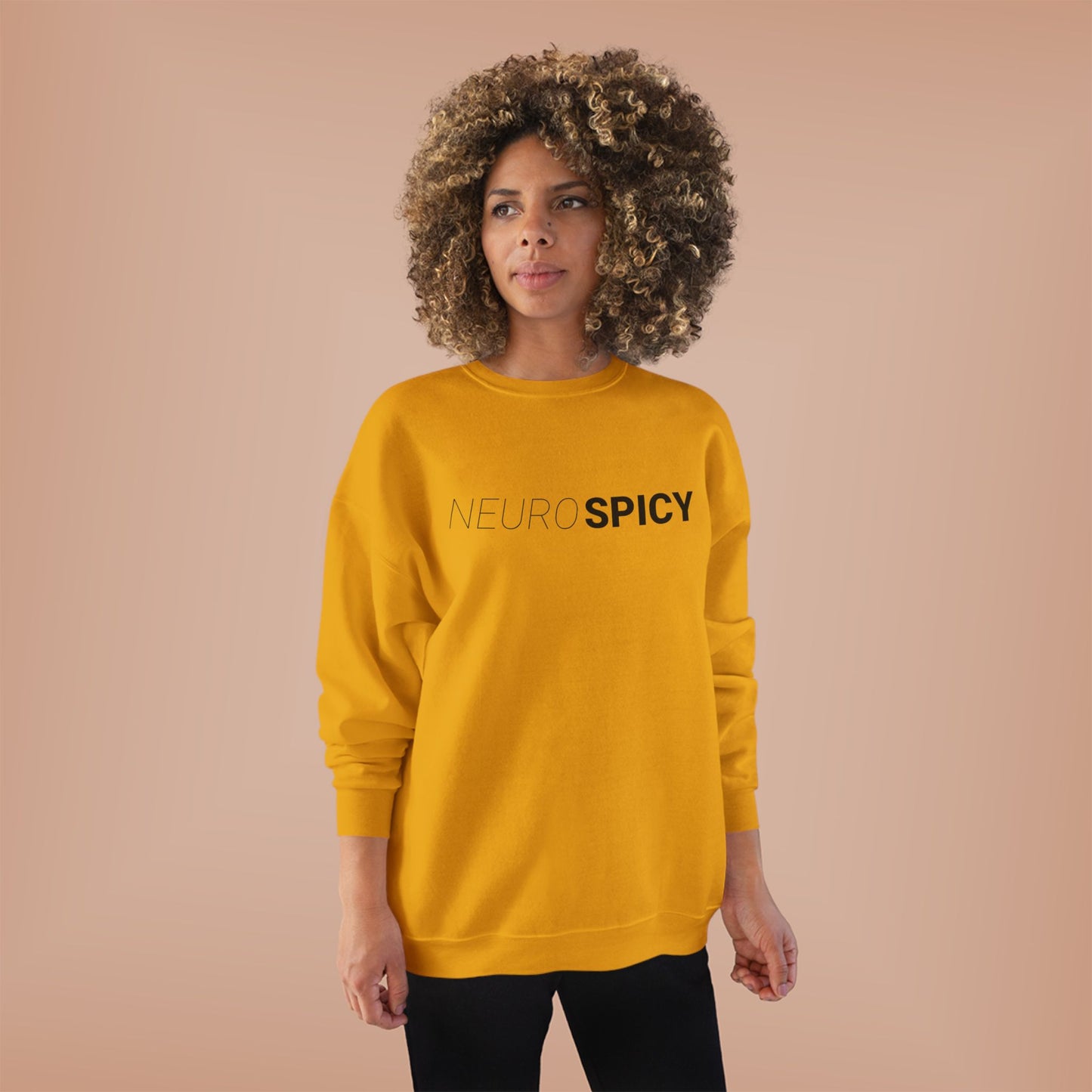 NeuroSpicy Unisex Eco-Friendly Crewneck Sweatshirt - Comfortable & Trendy
