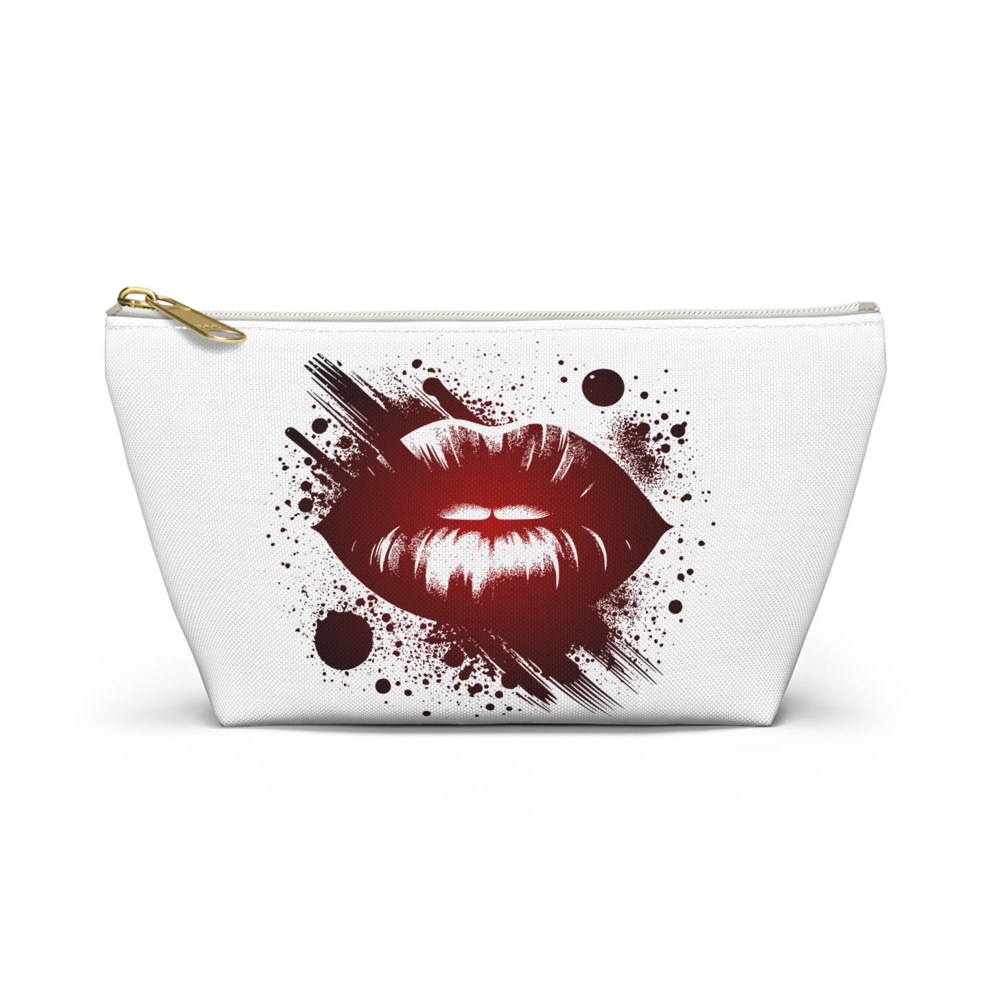 Lips Pouch w T-bottom