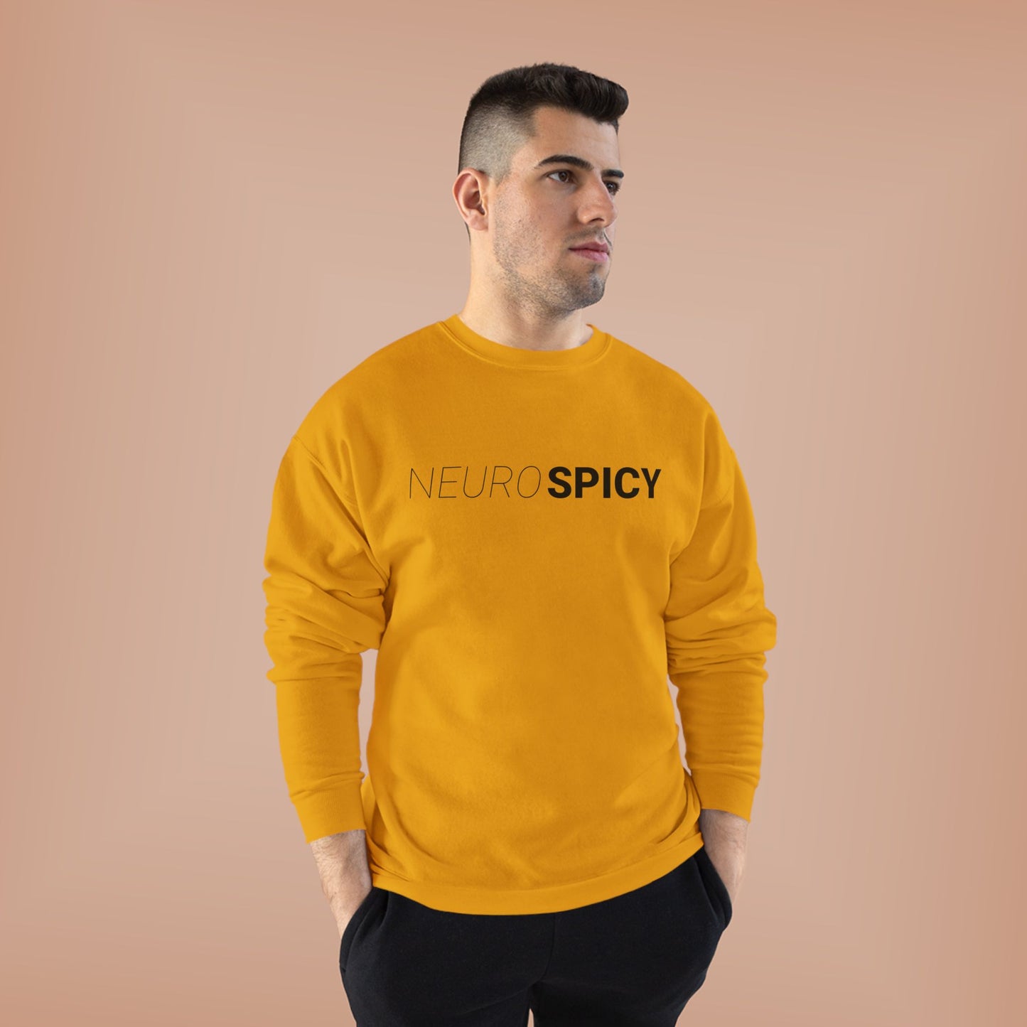 NeuroSpicy Unisex Eco-Friendly Crewneck Sweatshirt - Comfortable & Trendy