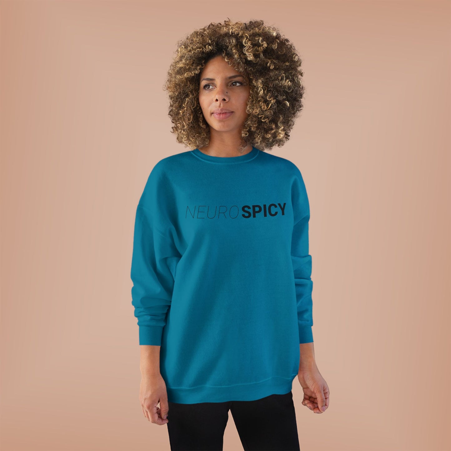 NeuroSpicy Unisex Eco-Friendly Crewneck Sweatshirt - Comfortable & Trendy