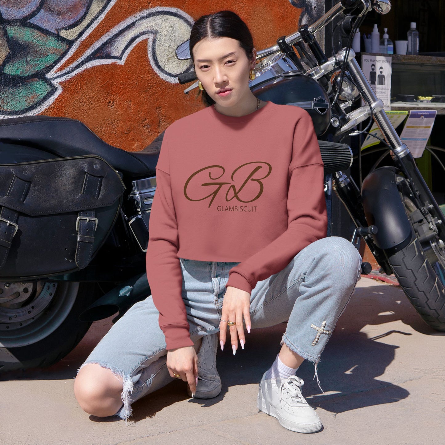 GlamBiscuit Cropped Sweatshirt