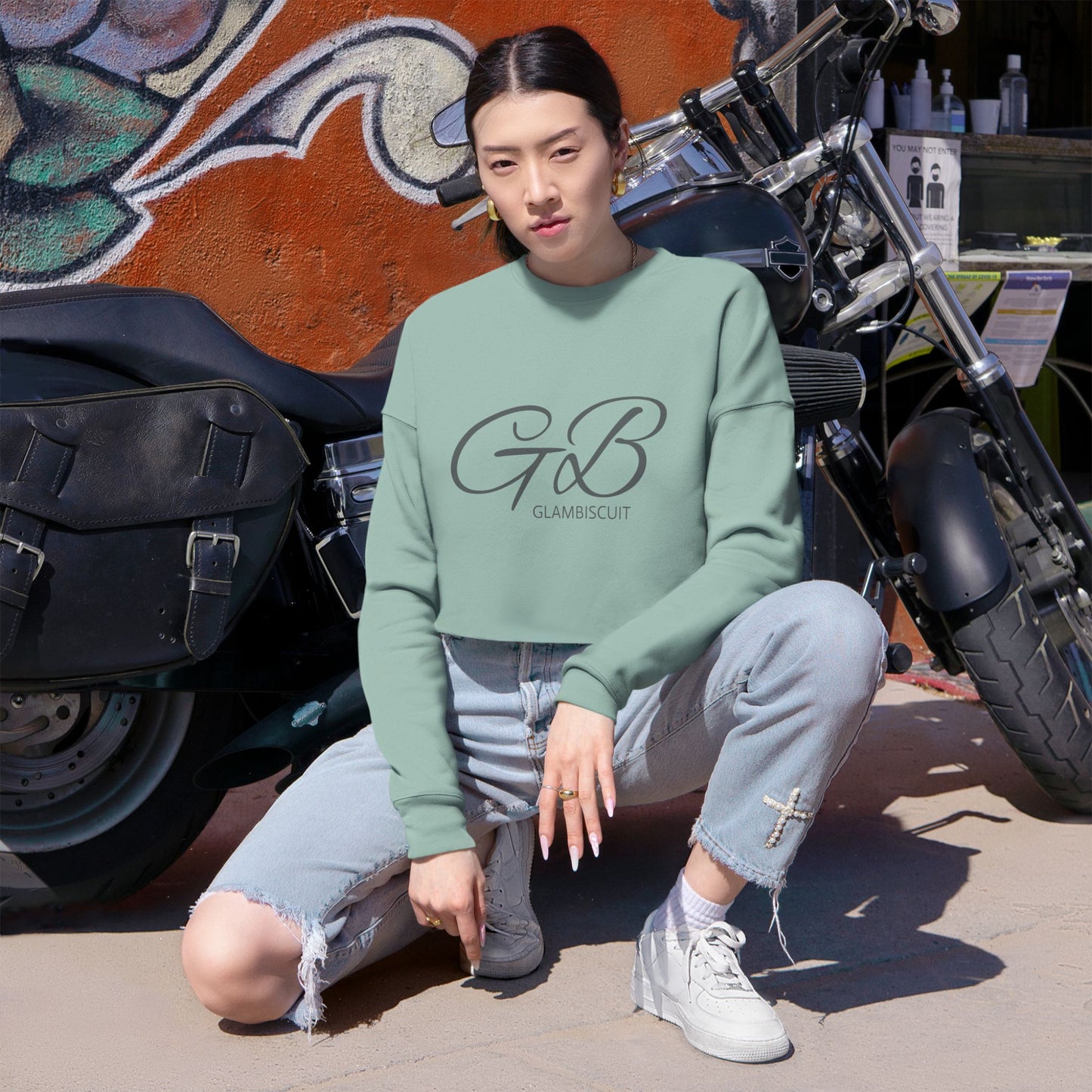 GlamBiscuit Cropped Sweatshirt