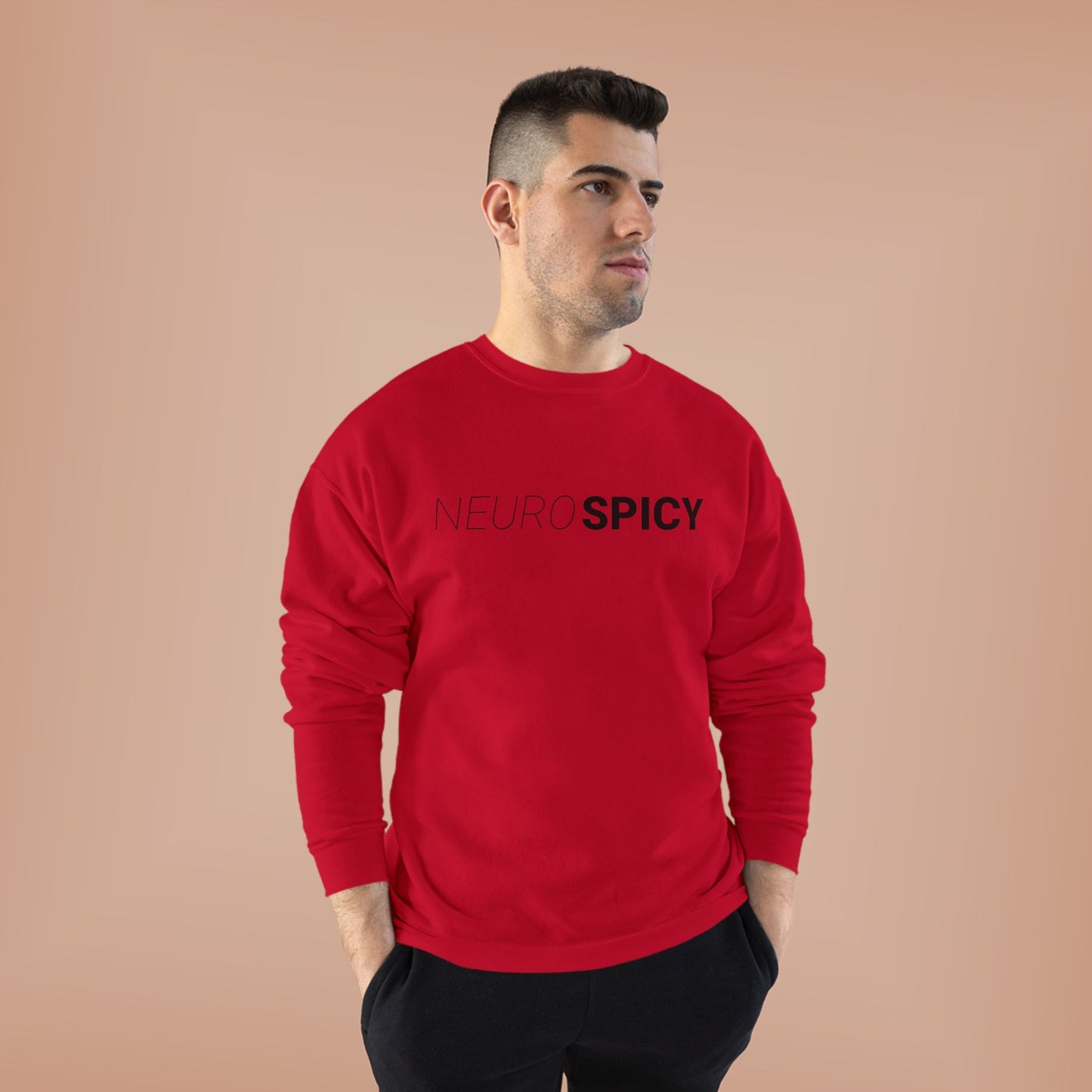 NeuroSpicy Unisex Eco-Friendly Crewneck Sweatshirt - Comfortable & Trendy
