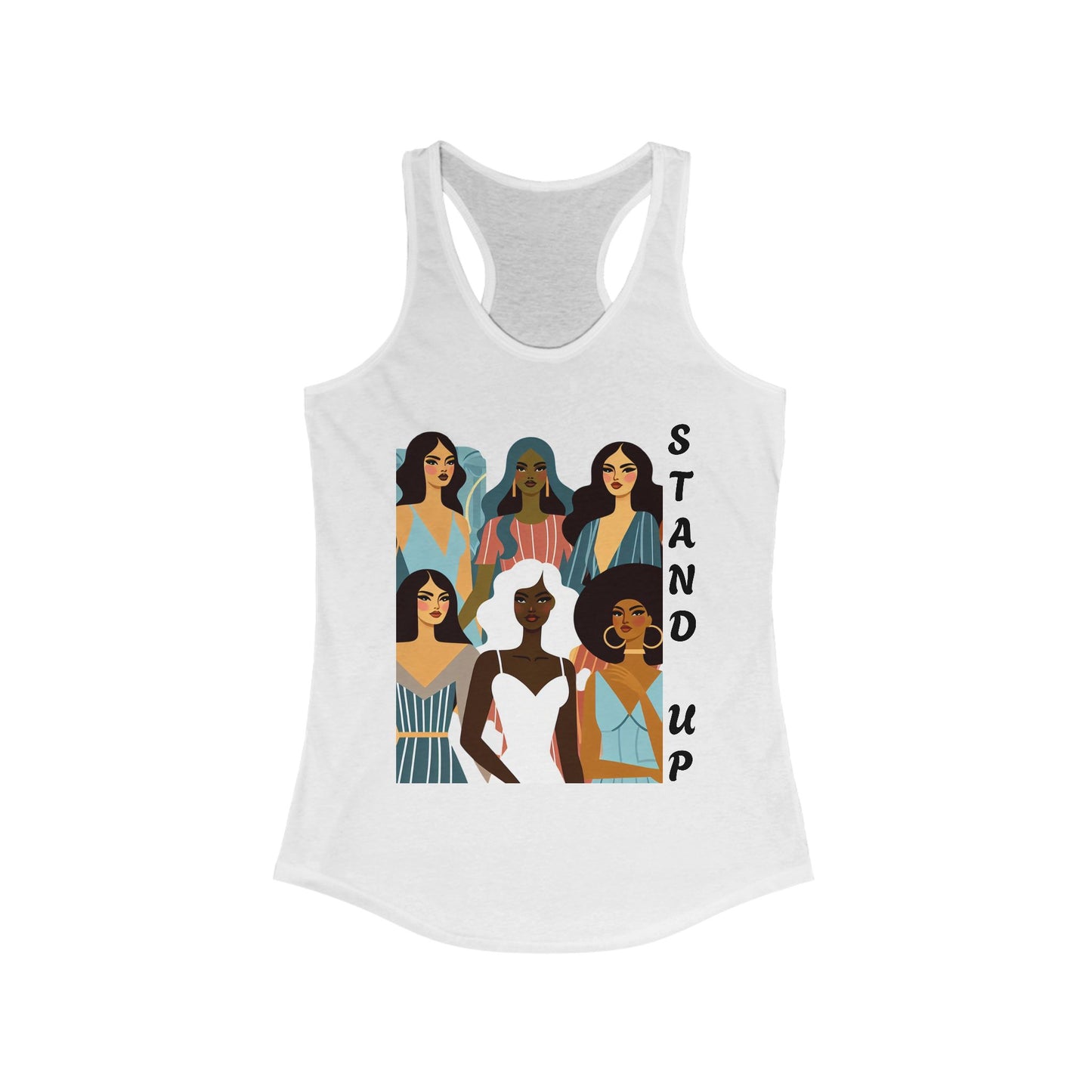 Stand Up Racerback Tank