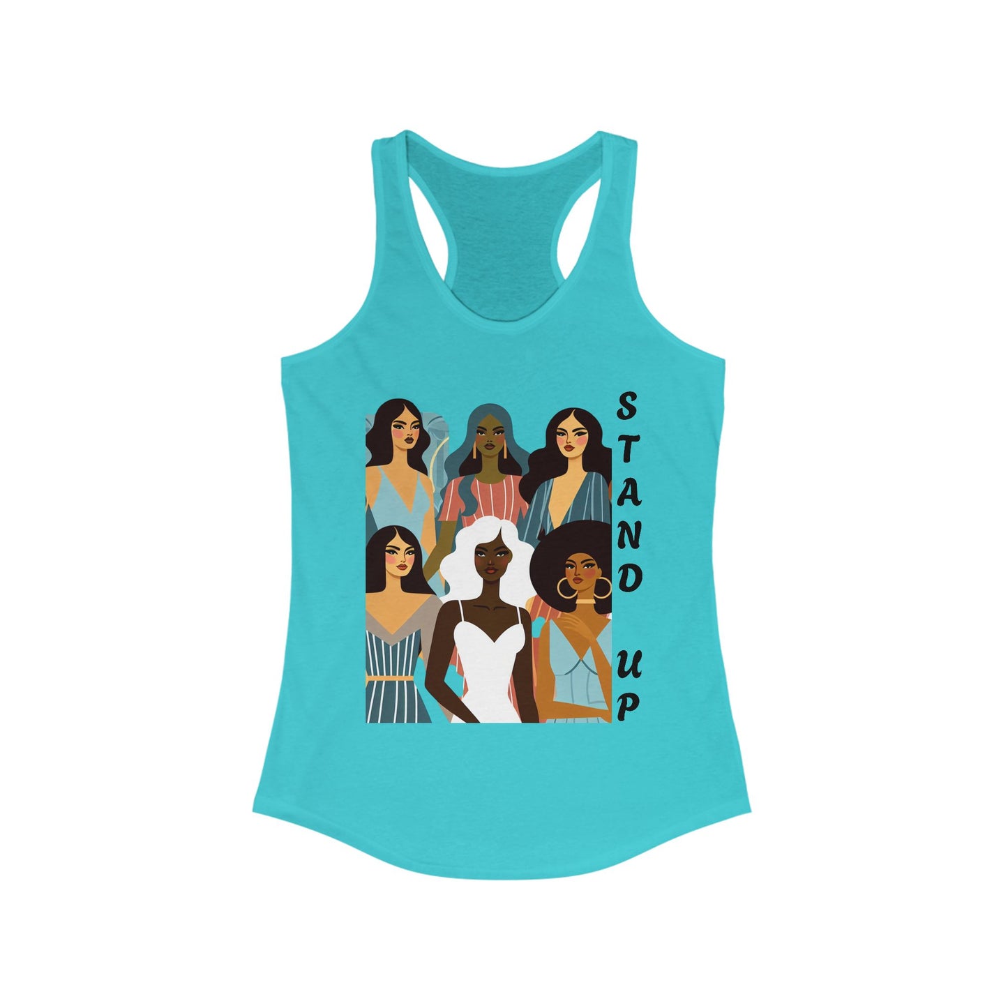 Stand Up Racerback Tank