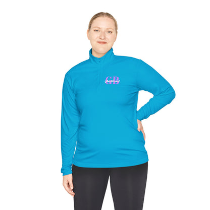GlamBiscuit Unisex Quarter-Zip Pullover with Logo