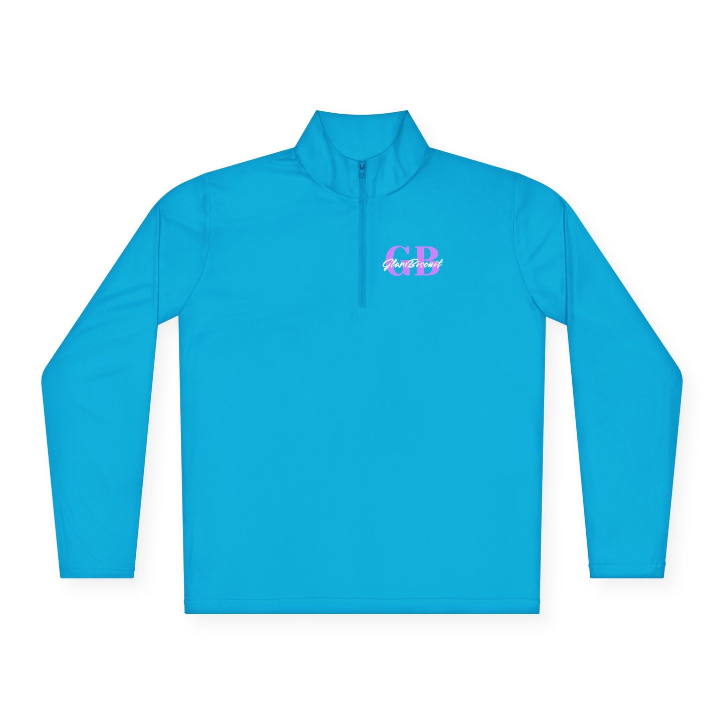 GlamBiscuit Unisex Quarter-Zip Pullover with Logo