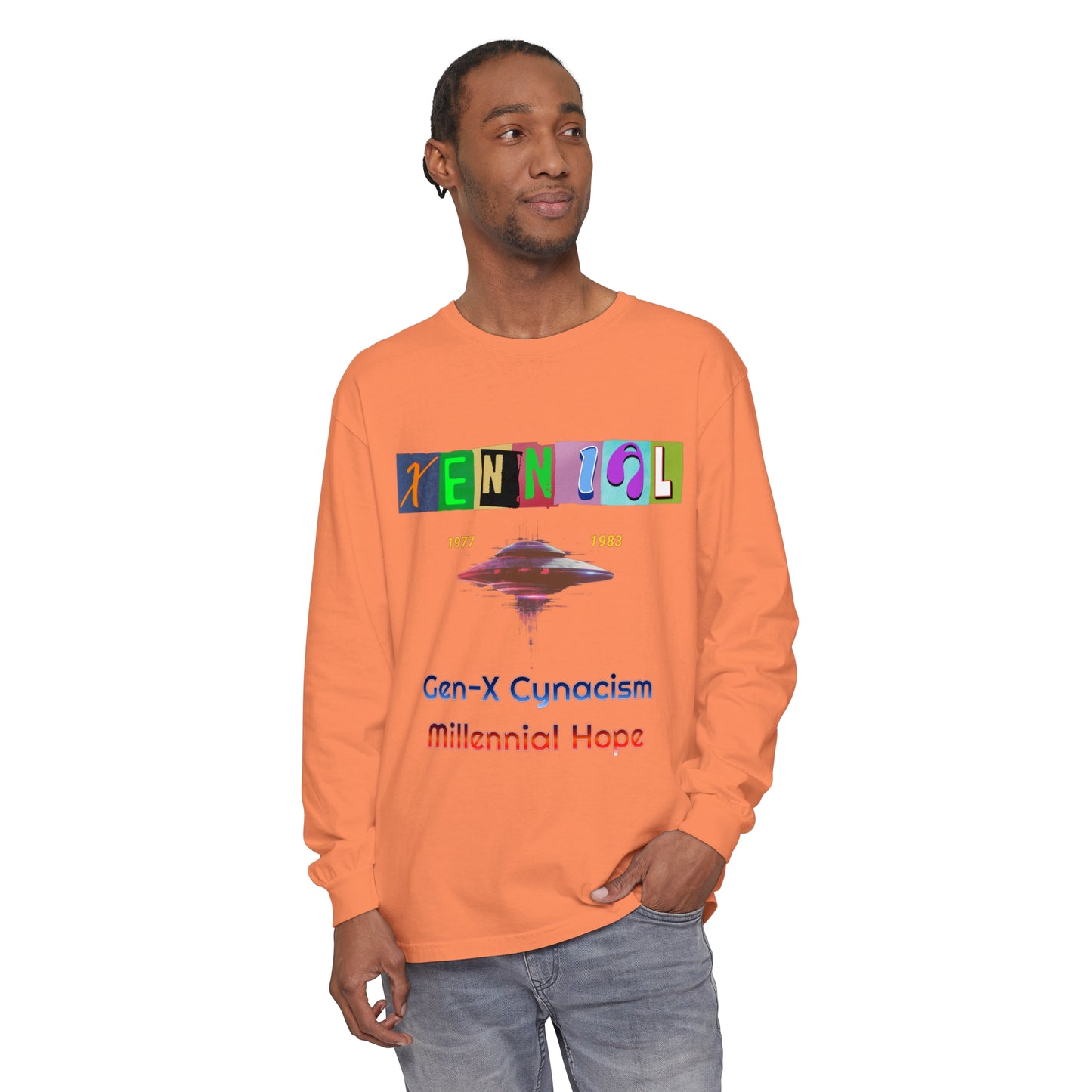 Xennial UFO Long Sleeve T-Shirt