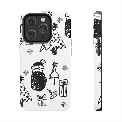 B&W Christmas Phone Case