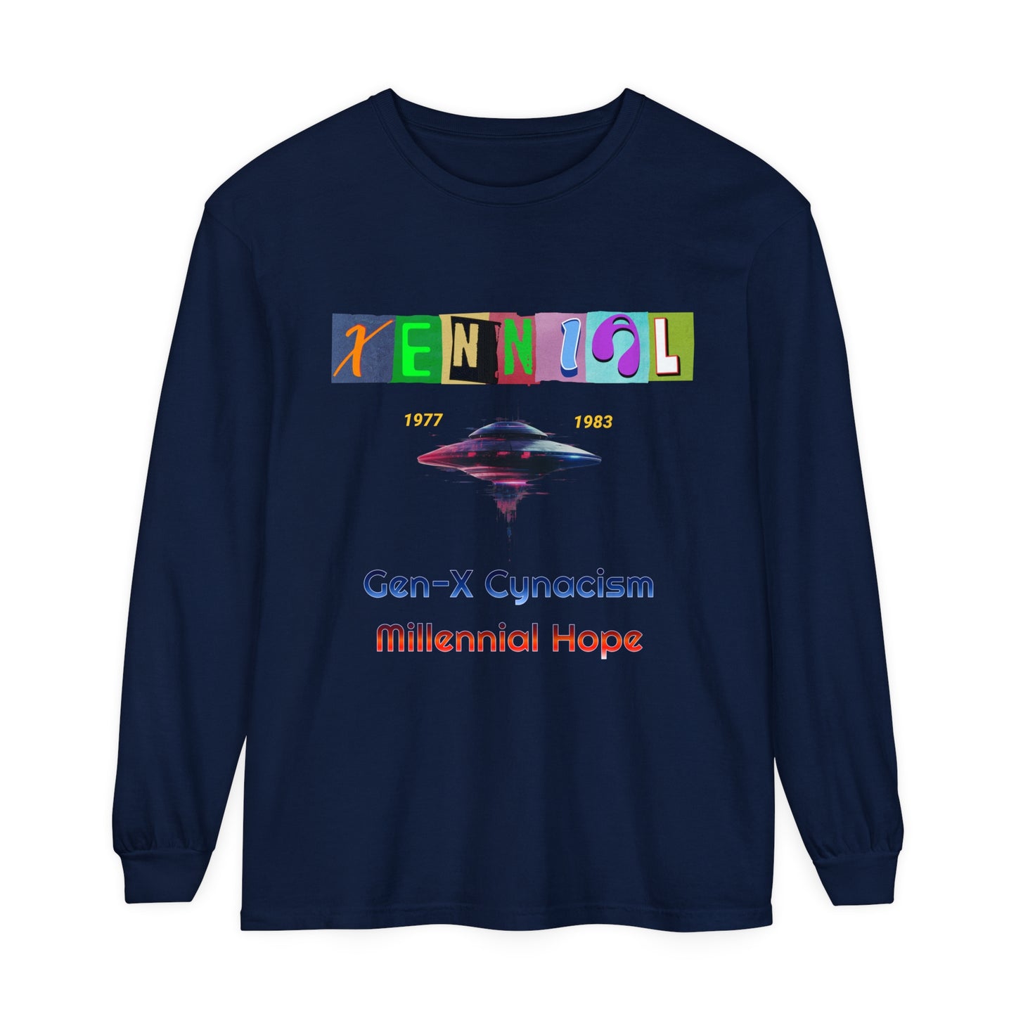 Xennial UFO Long Sleeve T-Shirt