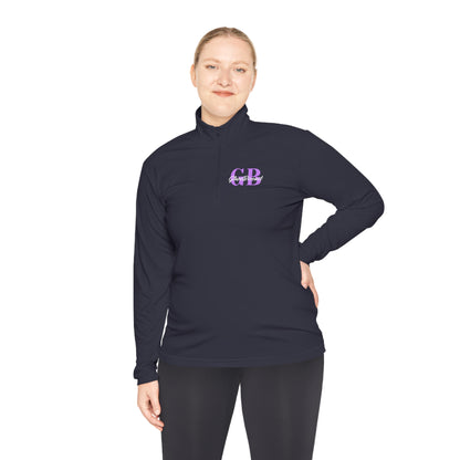 GlamBiscuit Unisex Quarter-Zip Pullover