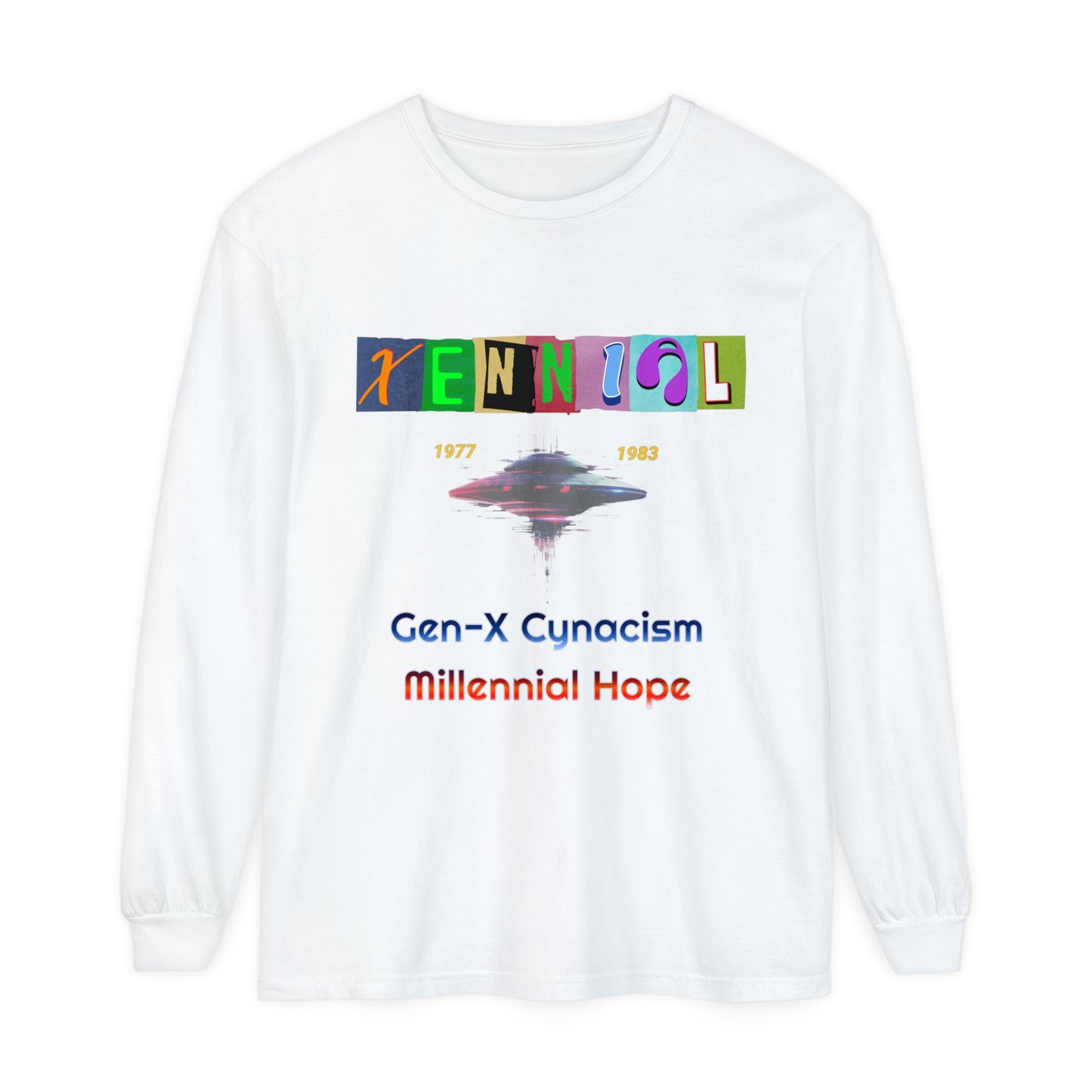 Xennial UFO Long Sleeve T-Shirt