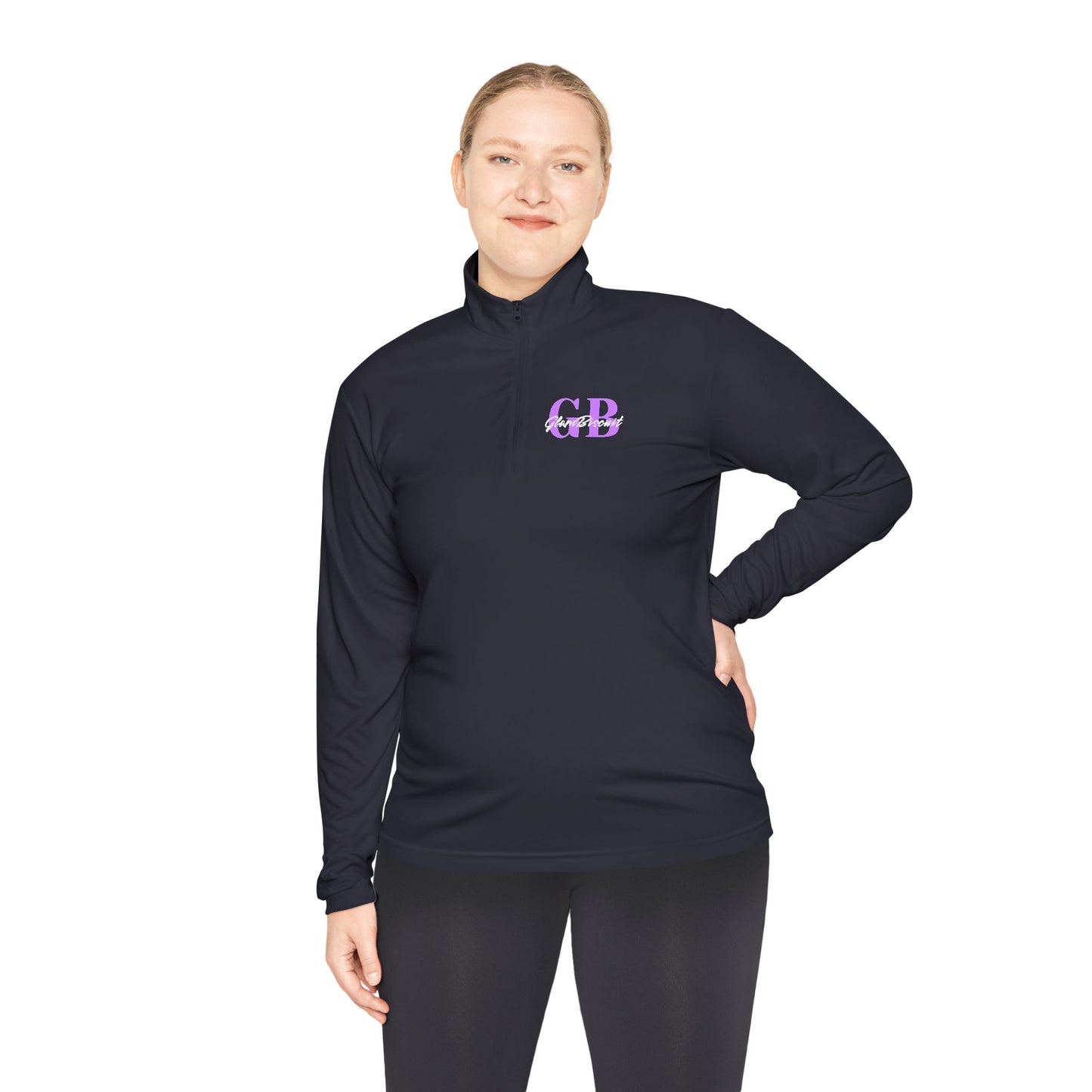 GlamBiscuit Unisex Quarter-Zip Pullover with Logo